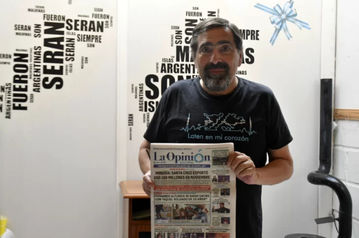 El legado de Fernando Alturria, el ex combatiente que vivió con el corazón en las islas a LU12 AM680