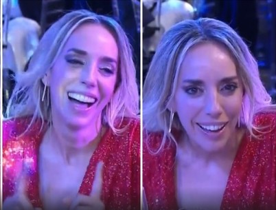  El momento que generó polémica en las redes sociales.