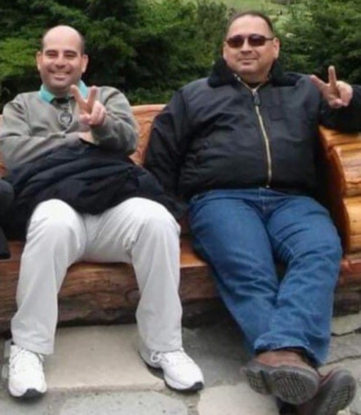  Claudio Canelo y Héctor Vittore, los pilotos del vuelo sanitario eran amigos.