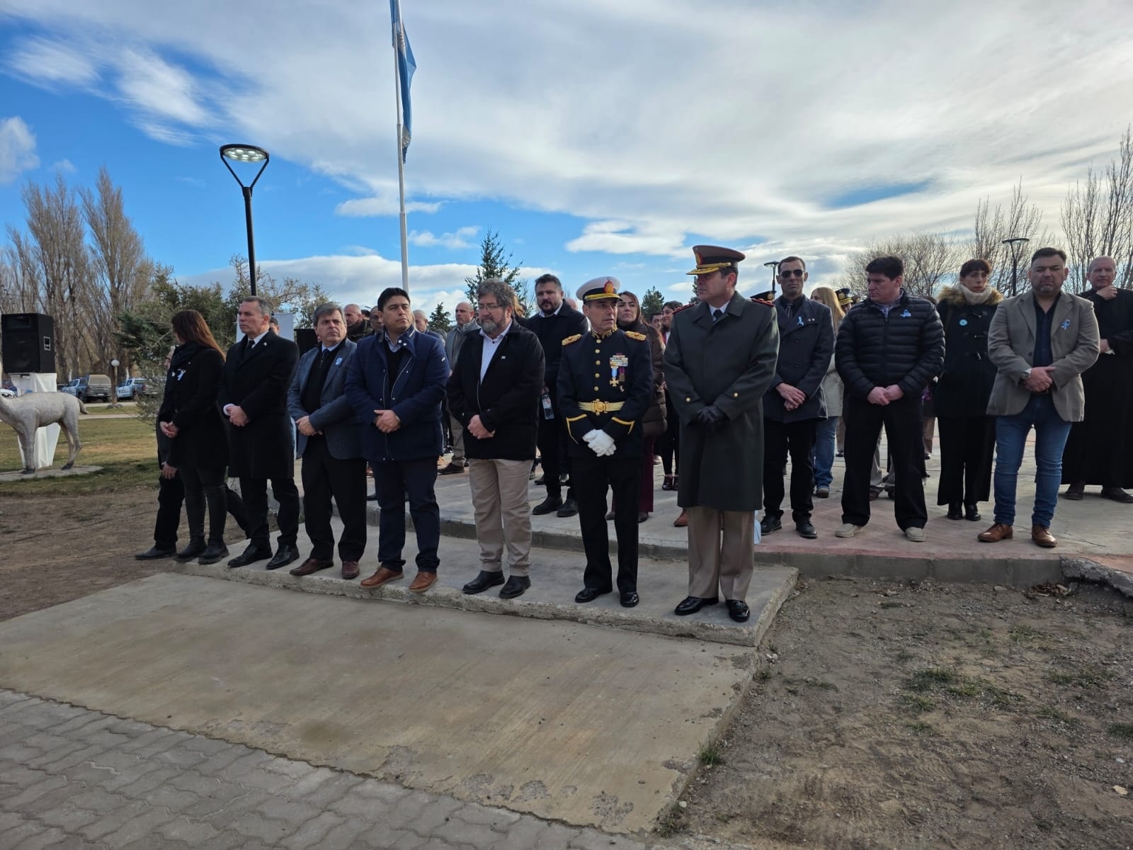 Claudio Vidal en el Día de la Independencia desde Lago Posadas: &#8220;Federalismo real es construir patria desde cada rincón&#8221;