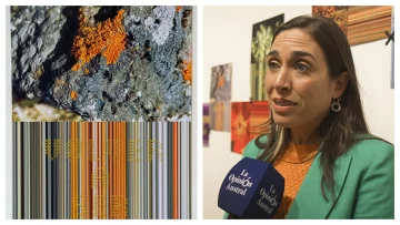 “Volver a ser-Liquen” de la santacruceña Emilia Majorel en el salón del Centro Argentino de Arte Textil