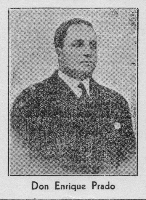 Enrique Prado dirigente del Hispano a casi cien años de distancia