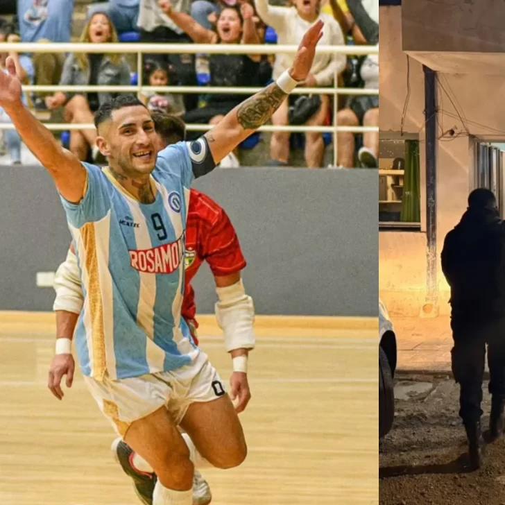 Detuvieron a un campeón mundial de futsal con la Selección Argentina por robar una rueda: el grave antecedente con un nene de 8 años