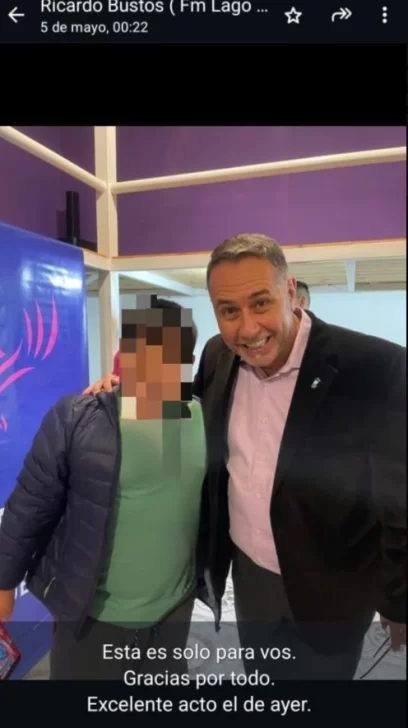 Milei festejó la detención de un periodista y precandidato de La Libertad Avanza en Chubut