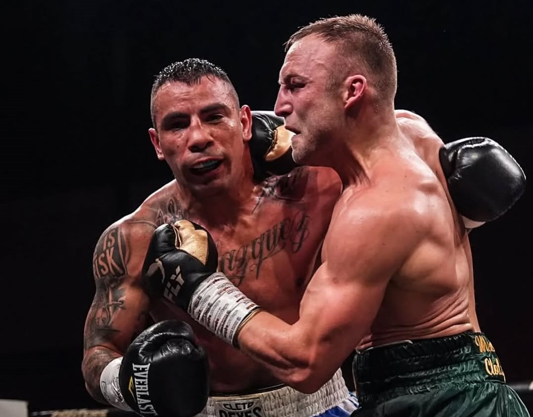  La última pelea de Alan Velázquez contra James Metcalfe, en Liverpool, el 6 de diciembre de 2024.