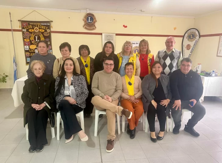  El Club de Leones de Las Heras, en la renovación de autoridades