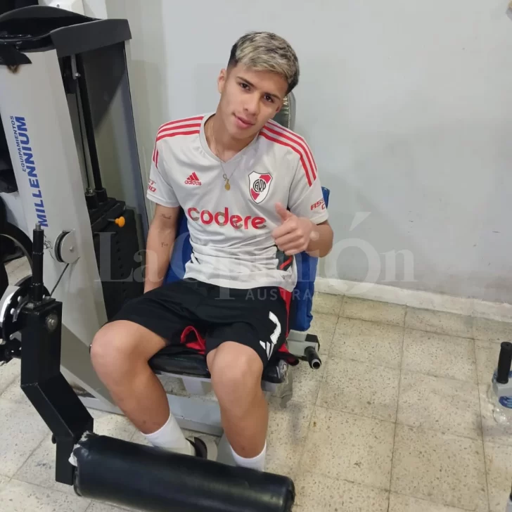 Leo Luna acelera su recuperación y apunta al superclásico contra Boca en Séptima División