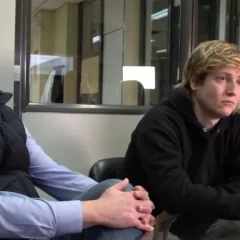 César Treffinger e Iñaki Gutiérrez, de campaña en Crónica