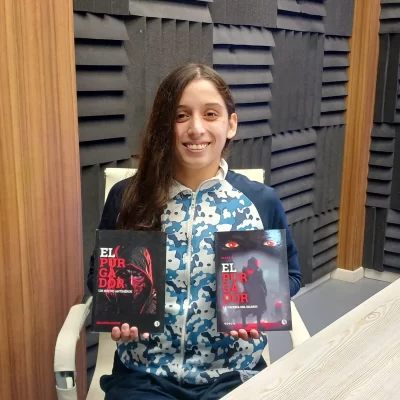 Milagros Alonso, la escritora santacruceña detrás de la saga de “El purgador”