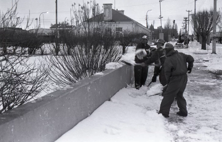  Trabajos en la costanera de Río Gallegos.