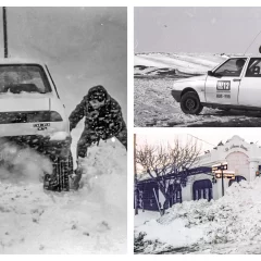 Así fue la cobertura de La Opinión Austral durante la Nevada del Siglo