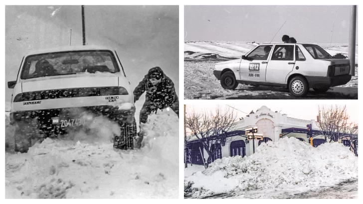 Así fue la cobertura de La Opinión Austral durante la Nevada del Siglo