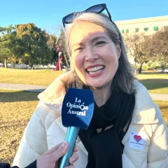 Nicola Lindertz, embajadora de Finlandia: “Es un orgullo para nosotros estar invitados a la Winter Swimming World Cup”