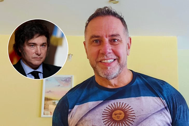 Milei festejó la detención de un periodista y precandidato de La Libertad Avanza en Chubut