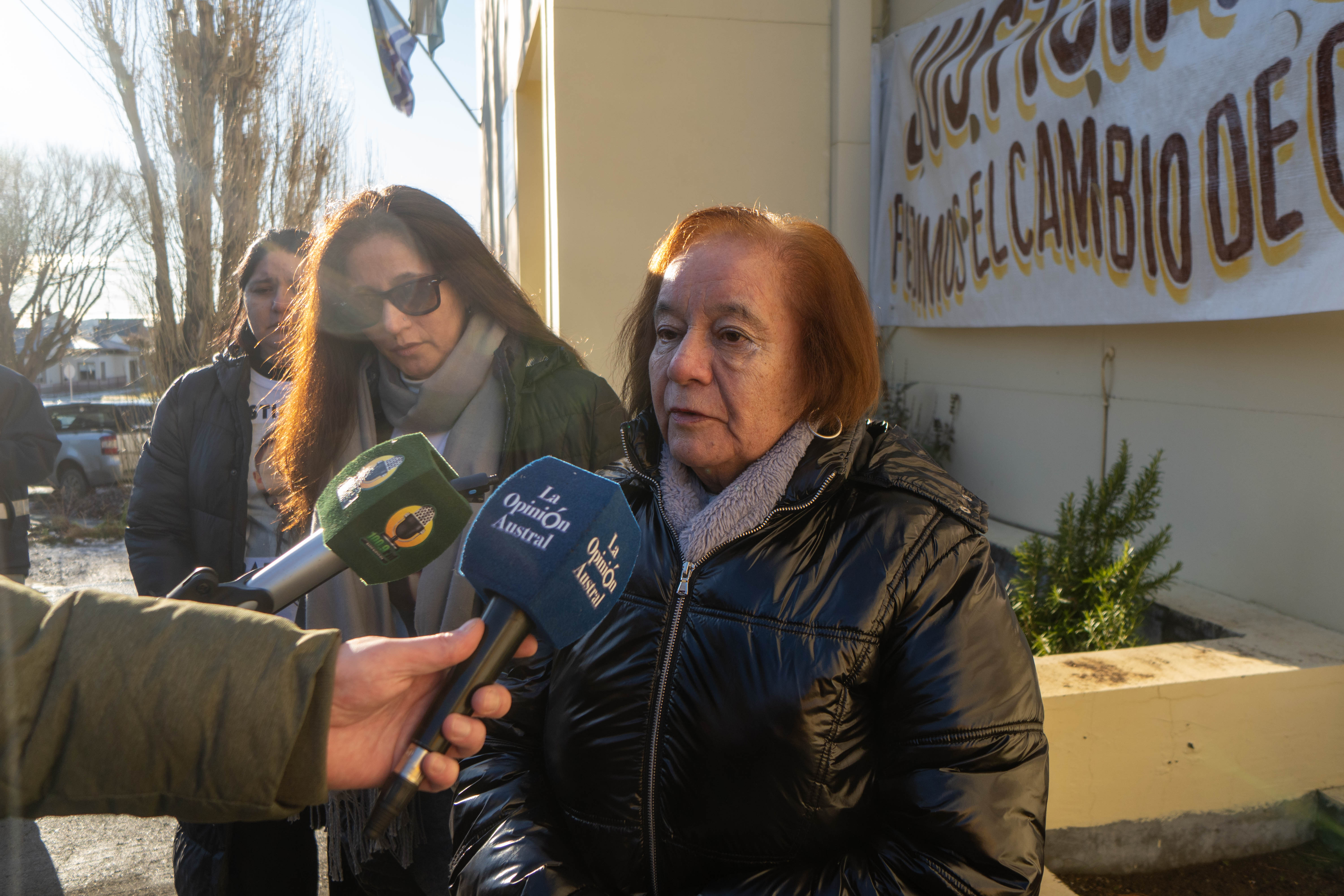  Élida, la abuela de Ulises. (FOTO: LEANDRO FRANCO/ LA OPINIÓN AUSTRAL)