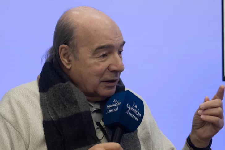 Zapico ahondó en su trayectoria profesional con LOA. FOTO: LEANDRO FRANCO/LA OPINIÓN AUSTRAL. Zapico ahondó en su trayectoria profesional con LOA. FOTO: LEANDRO FRANCO/LA OPINIÓN AUSTRAL.