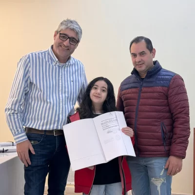 Noa Luana Gauto y sus menciones de honor en el Concejo y la Legislatura