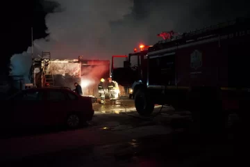 Un hombre en terapia intensiva tras el incendio en el barrio San Benito Un hombre en terapia intensiva tras el incendio en el barrio San Benito