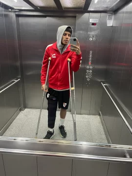 Una pausa en el camino: Leo Luna se recupera de una lesión y ya piensa en volver a las canchas Una pausa en el camino: Leo Luna se recupera de una lesión y ya piensa en volver a las canchas