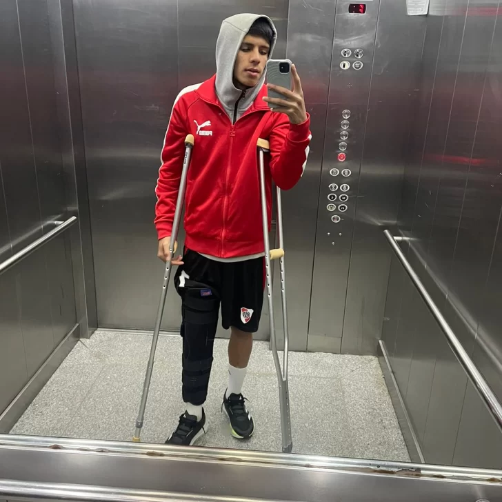 Una pausa en el camino: Leo Luna se recupera de una lesión y ya piensa en volver a las canchas Una pausa en el camino: Leo Luna se recupera de una lesión y ya piensa en volver a las canchas