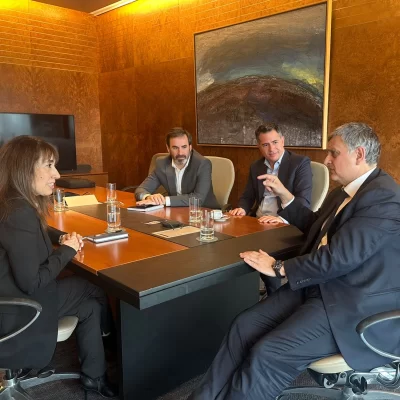 Roxana Reyes con Horacio Marín, presidente de YPF: “La Cuenca Austral debe ser el motor de desarrollo, empleo y soberanía energética”