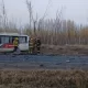 Fatal accidente de una combi petrolera de Pecom cerca de El Chañar: dos muertos y siete heridos