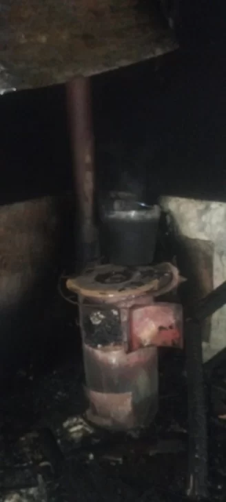 Importantes daños materiales tras un incendio accidental en zona de chacras