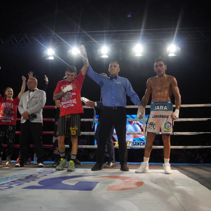 Marcelo “Rateka” Sánchez ganó el Título Argentino Wélter en Río Gallegos
