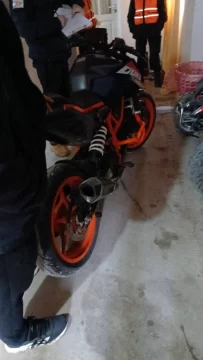 Recuperaron en Las Heras una moto de alta gama que había sido robada en Trelew Recuperaron en Las Heras una moto de alta gama que había sido robada en Trelew