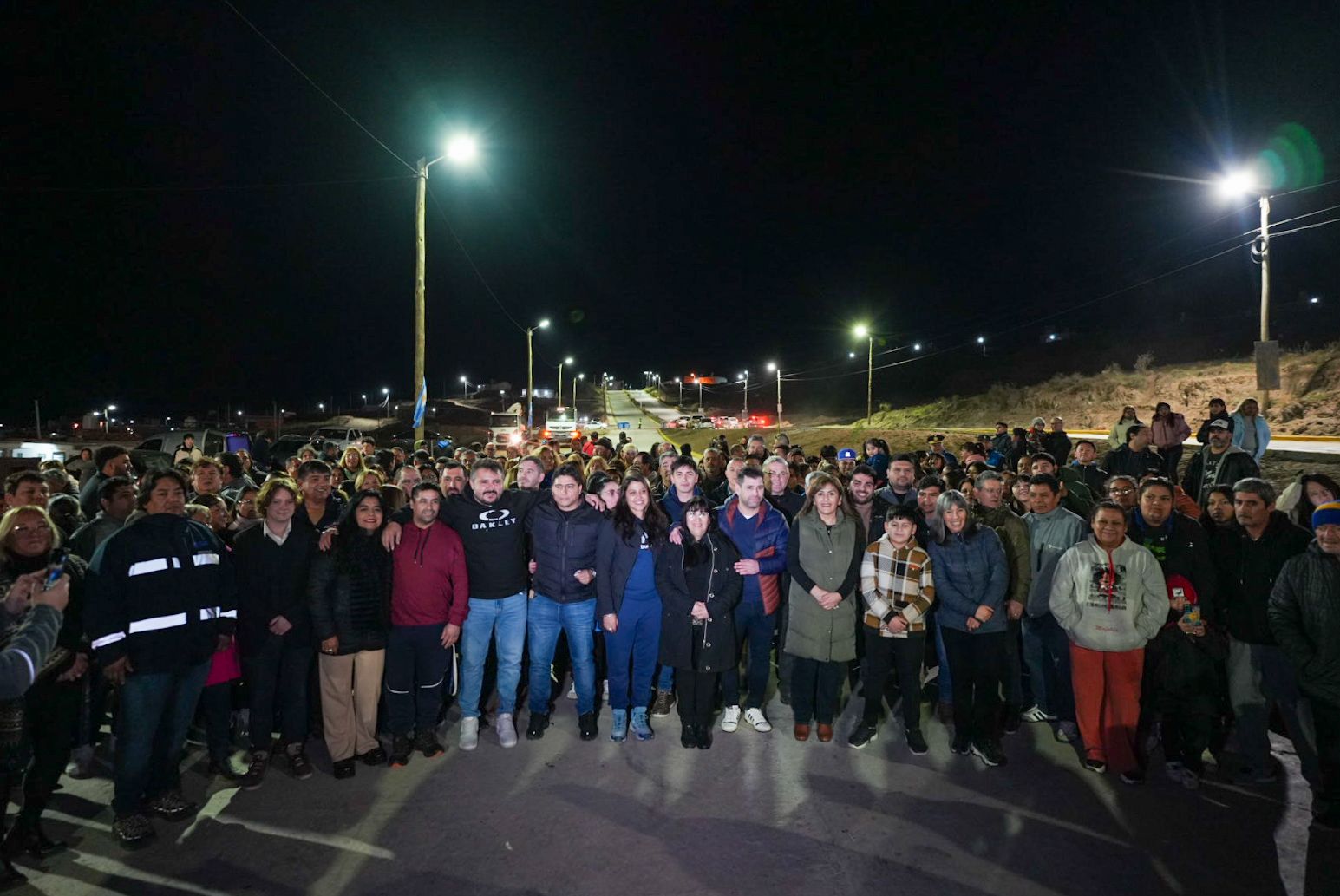 Claudio Vidal junto a Pablo Carrizo en Caleta Olivia: &#8220;En Santa Cruz, obra que se comienza, es obra que se termina&#8221;
