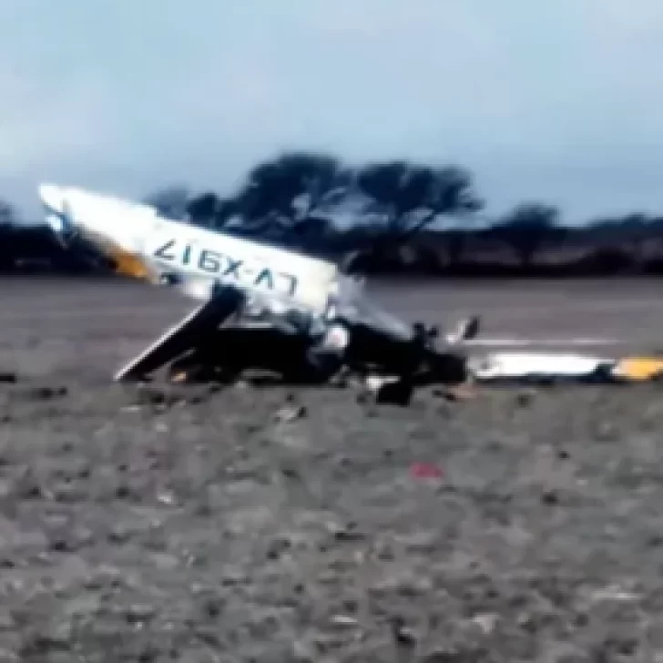Tragedia aérea: un intendente murió al estrellarse su avioneta