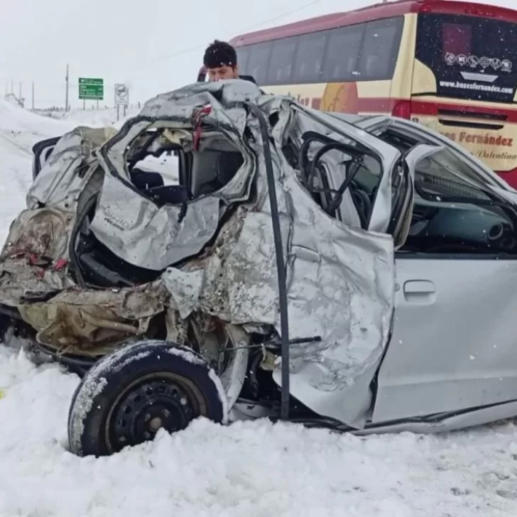 Choque fatal cerca de Punta Arenas: un padre y su hijo de 11 años murieron en el acto