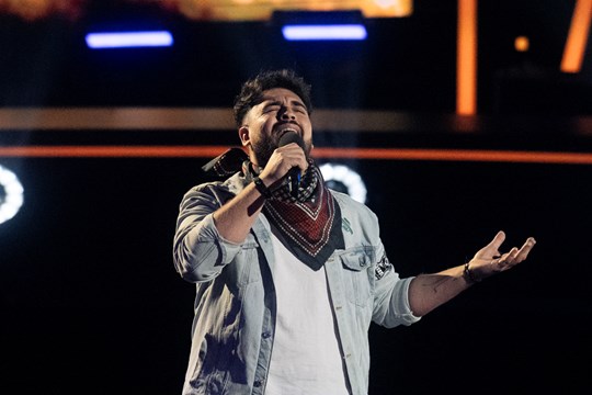 Sorprendió en La Voz Argentina con una versión folclórica de un clásico del rock argentino