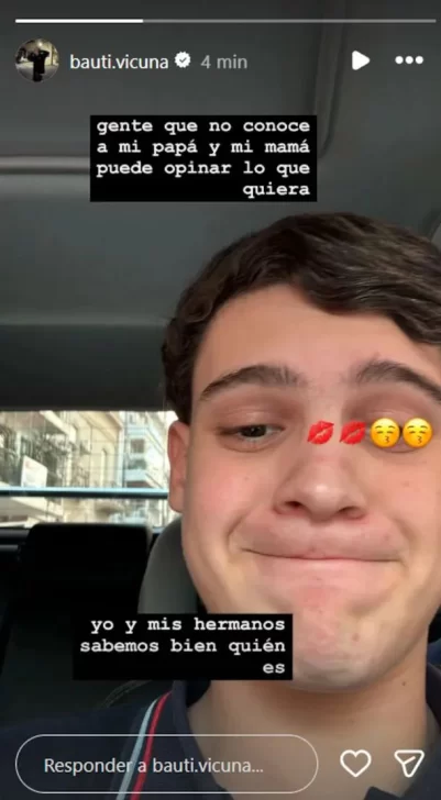 Tras las acusaciones de La China Suárez a Vicuña, Pampita compartió qué dijo su hijo Benicio: &#8220;Estamos&#8230;&#8221;