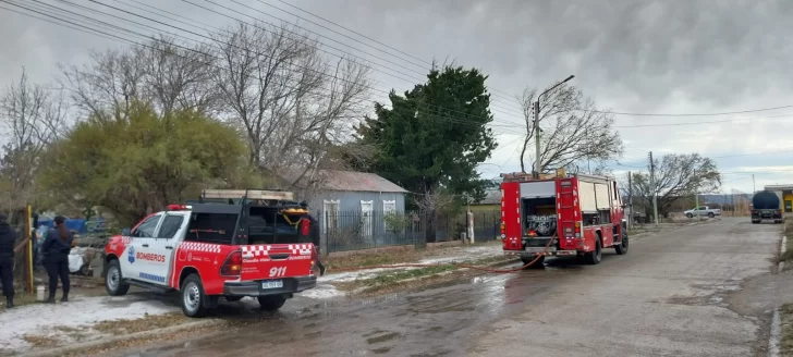  FOTO: Unidad de Bomberos 11 para La Opinión Austral