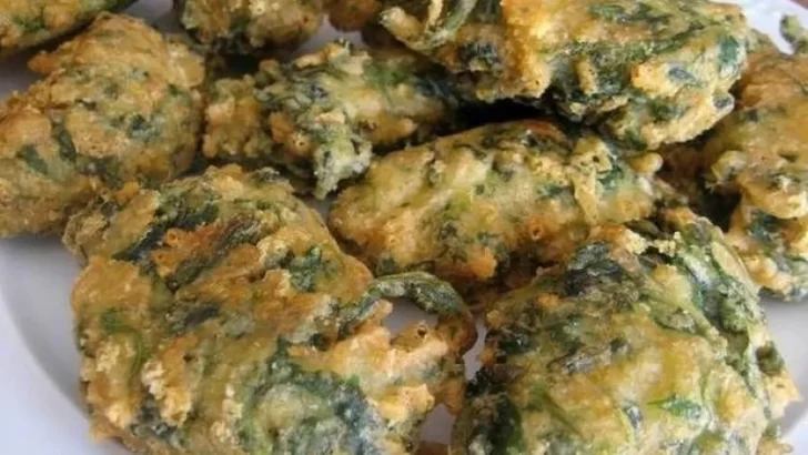 Receta de la abuela: buñuelos de verdura, super rápido y fácil