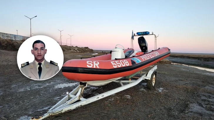 Prefectura Naval despidió al cabo que perdió la vida en San Julián: “La Fuerza acompaña a la familia”
