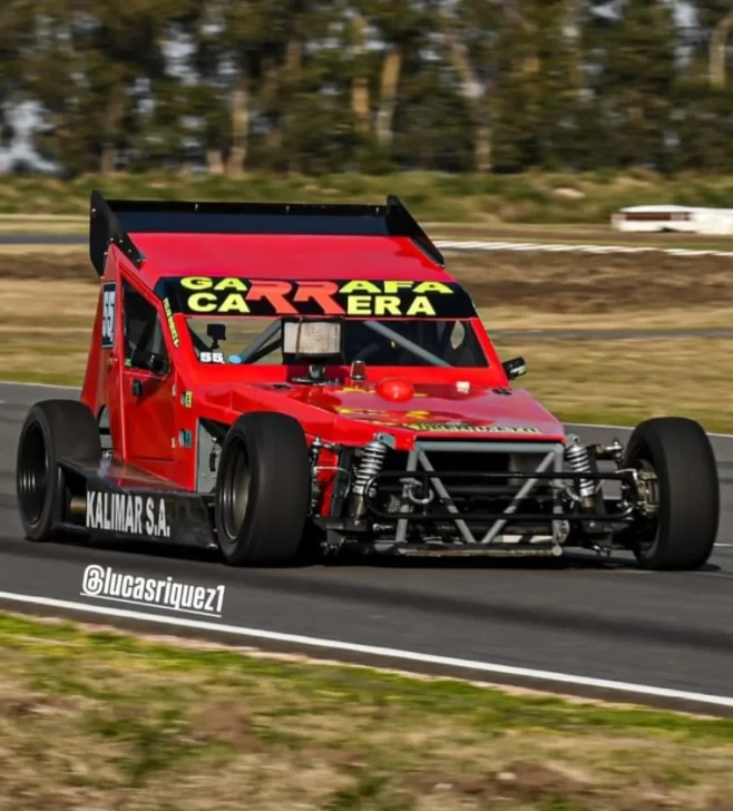 Félix “Garrafa” Ríquez no pudo largar en San Cayetano