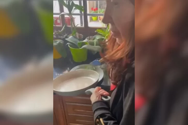 Viral: el video de Cristina Kirchner cocinando durante su arresto domiciliario