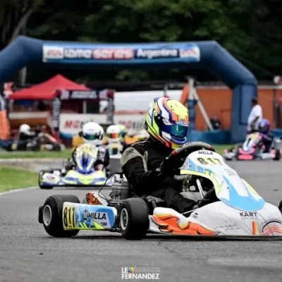 Martín Ojeda viaja a Zarate para correr el IAME Series