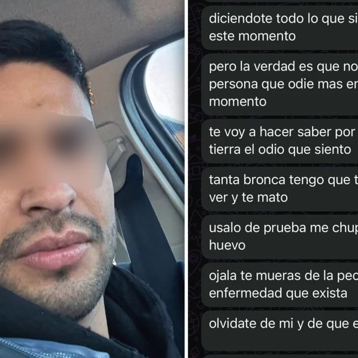 Joven de Río Gallegos denunció a su ex pareja por violento: “Te llego a ver y te mato” Joven de Río Gallegos denunció a su ex pareja por violento: “Te llego a ver y te mato”