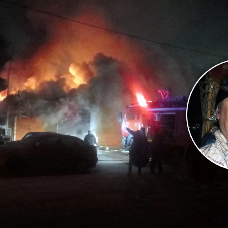 Habló la joven que rescató a un hombre en un incendio del San Benito: “Es muy triste lo que está pasando”