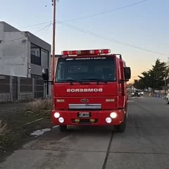 Investigan posible incendio intencional en una obra en construcción de Pico Truncado