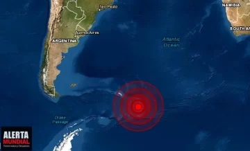 Sismo de magnitud 5.6 sacudió las Islas Sandwich del Sur en el Atlántico Sur Sismo de magnitud 5.6 sacudió las Islas Sandwich del Sur en el Atlántico Sur