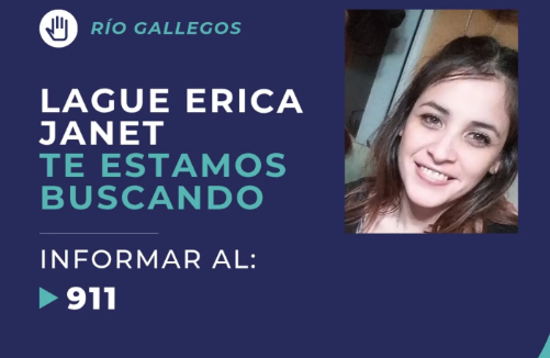 Buscan a una vecina de Río Gallegos desaparecida hace más de una semana