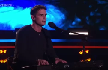 La Voz Argentina: es maestro mayor de obras, aprendió a tocar el piano solo a los 4 años y emocionó al jurado 