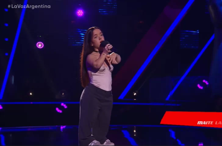 La Voz Argentina: Maite Lafarga, la participante que conmovió a todos
