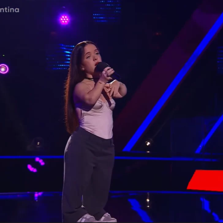 La Voz Argentina: Maite Lafarga, la pequeña participante que conmovió a todos