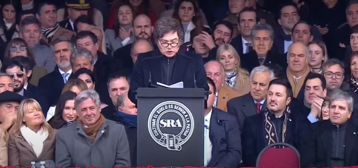 Milei anunció baja de retenciones al campo y ratificó veto a la suba de las jubilaciones