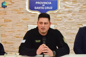 Diego Agüero habló tras la crisis policial: la reorganización institucional y la denuncia a efectivos de El Calafate